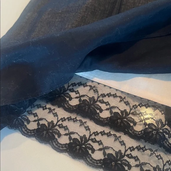 ODILLE Anthropologie black empire waist cotton dress, size 8 - Picture 8 of 10